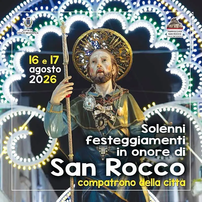Festa Patronale di San Rocco 2026 - Ceglie Messapica