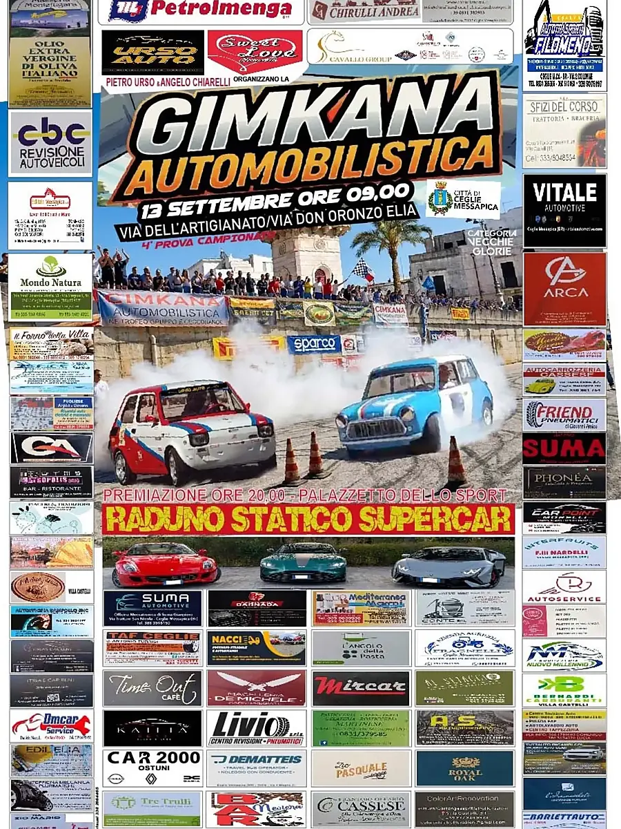 Gimkana Automobilistica & Raduno Supercar 2026